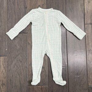 Rockets Of Awesome Wavy Gingham Bamboo Sleeper